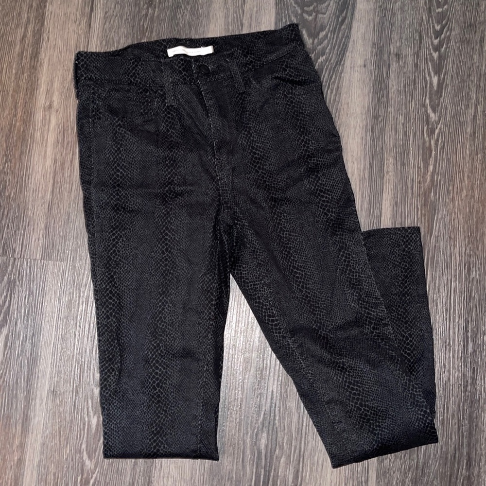 Levi snake skin jeans